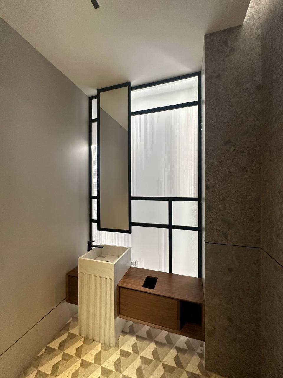 División fija loft en comedor